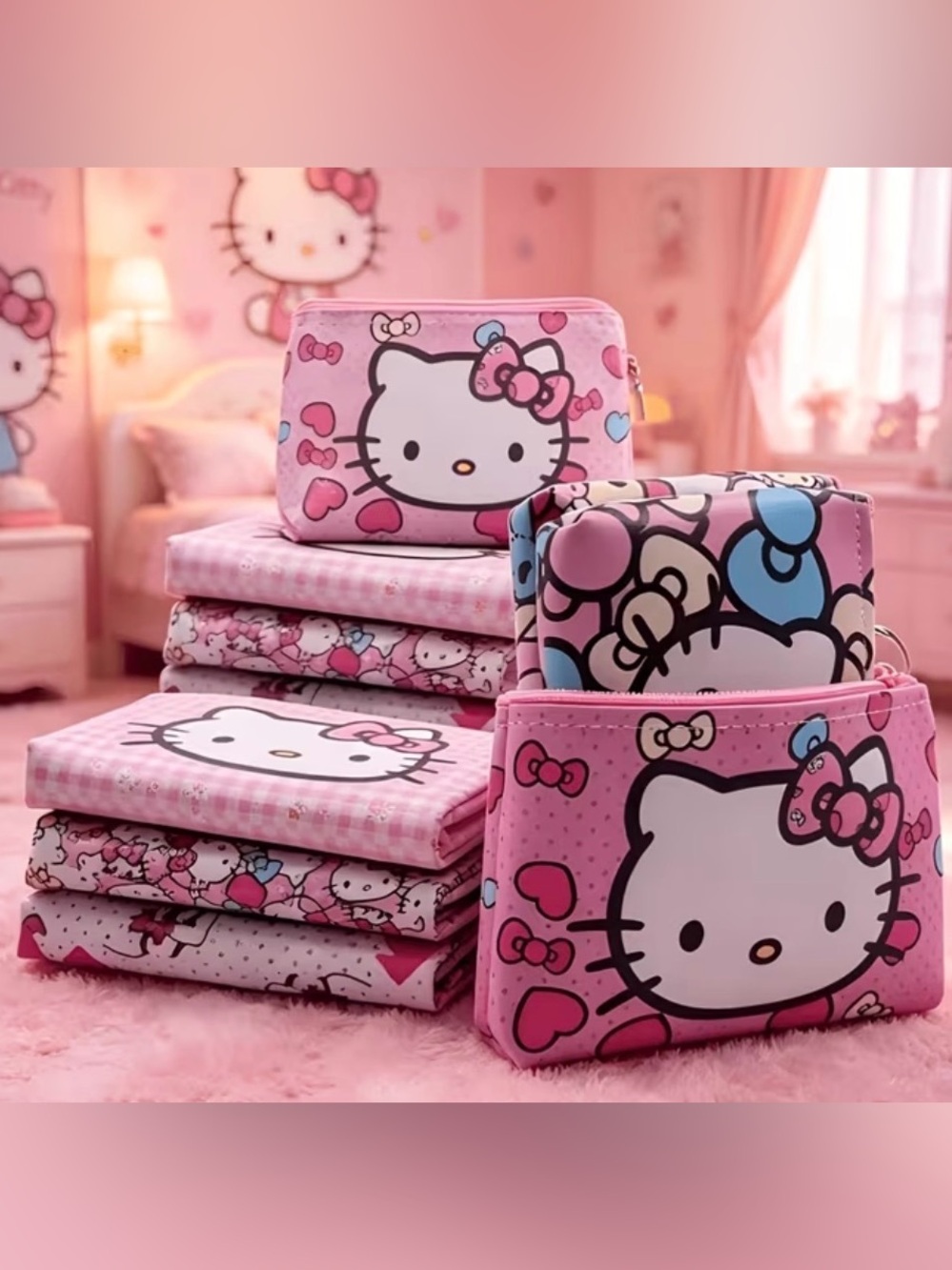 Hello Kitty Zip Pouch - Pick 1